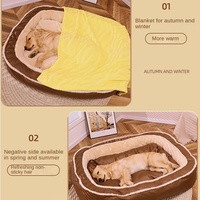 Big Kennel Umwelt freundliches Hunde bett Warme Schlaf matte für alle Rassen