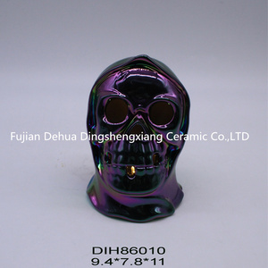 ओम स्किल्स पिगी बैंक सिरेमिक मानव सिर सजावटी आभूषण वर्णगी बैंक बच्चों के लिए पैसे बक्से - Product Image 5