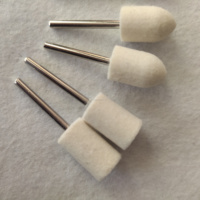 Outils abrasifs à disque pris en charge par l'OEM en feutre de laine cylindrique dur personnalisable de haute qualité pour le polissage et le polissage