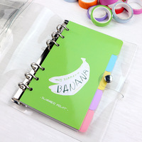 A7 A6 A5 Recharge de reliure Remplissage de feuilles mobiles 6 trous Anneau de reliure 100gsm Quotidien Hebdomadaire Mensuel Planificateur Grille Dot Line Papier vierge