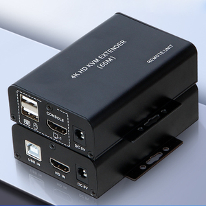 Extensor KVM HDTV 4K de 60 Metros, Gran Venta, hasta 60m, Extensor de Video <span class=keywords><strong>Balun</strong></span> - Product Image 5