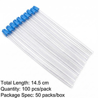 Ejector de Saliva Dental Desechable, Material de PVC, Punta Suave, Fabricante OEM ODM, Tubo de Succión Flexible y Plegable
