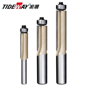 Tideway thương hiệu Hot Bán CNC tông đơ công cụ với mang chế biến gỗ cho gỗ Shank 1/4 1/2 inch tuôn ra TRIM phay Cutter - Product Image 6