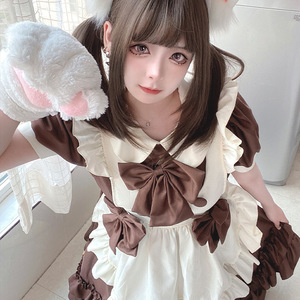 Robe de chambre Lolita pour Halloween, tenue de café pour fille douce avec jupes douces - Product Image 4