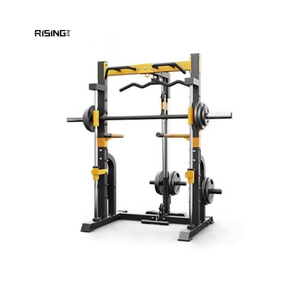 Alat Fitness Profesional untuk Penggunaan di Rumah, Mesin Bench Press, Mesin Mulsmith, Rak Squat Gym, Mesin <span class=keywords><strong>Smith</strong></span> dengan Functional Trainer - Product Image 1