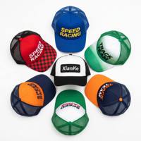 Gorra Trucker de Lujo con Bordado 3D en Relieve, Estilo Hip Hop, para Playa, Carreras, con Diseño de Tablero de Ajedrez, Corona Alta, Personalizable con Logotipo, Paddock Club