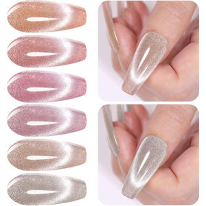 <span class=keywords><strong>Vernis</strong></span> à ongles UV longue durée Kudan Nails Salon, nouveau <span class=keywords><strong>vernis</strong></span> gel magnétique œil de chat Moonlight, blanc, lait au thé glacé, gel cristallin - Product Image 5