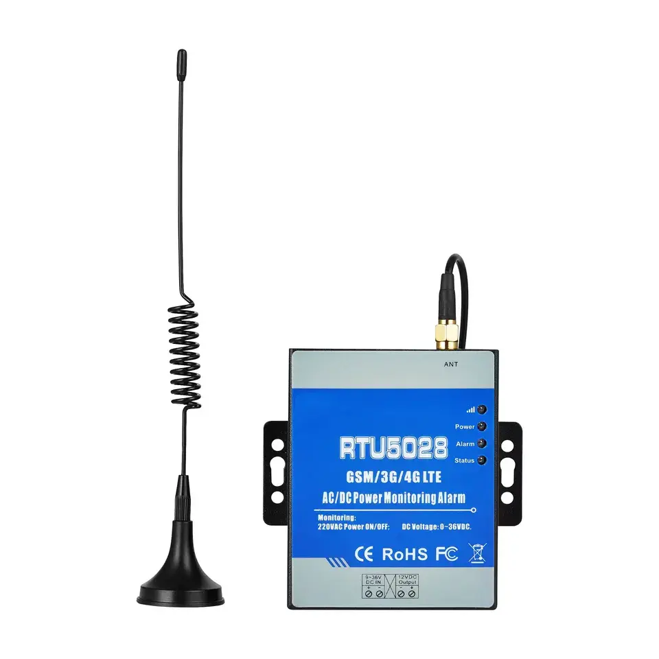 O melhor popular inteligente 2G RTU5028 GSM Power Voltage Status Monitoring Alarme AC/DC usar para casa de animais