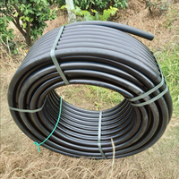 Tuyau d'irrigation noir en LDPE/HDPE résistant aux UV et au gel, tube économiseur d'eau pour ferme, verger et serre