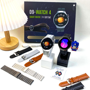 D9-Watch 4 1.5 Inch Màn Hình Tròn 7 Trong 1 Smartwatch La Bàn SOS Ai Bằng Giọng Nói Miễn Phí 7 Dây Đeo Không Dây Sạc Thông Minh Đồng Hồ D9-Watch4 - Product Image 6