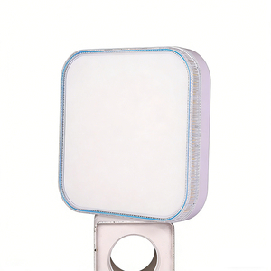 Lampadina <span class=keywords><strong>LED</strong></span> E27/E26 con Base Sostituibile 36W/48W, Illuminazione Moderna in Plastica per Interni, Plafoniera Quadrata - Product Image 1