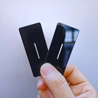 Verre trempé anti-rayures à motif imprimé sur mesure en soie pour fenêtre d'instrument