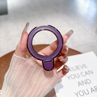 Soporte Universal Magnético para Teléfono con Anillo, Agarre Adhesivo Fuerte para Dedo, Compatible con Montaje en Coche y Carga Inalámbrica, Venta al por Mayor