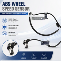 TIANBANG 5621065D00 Nouveau capteur de vitesse de roue ABS avant droit pour Suzuki Vitara 1999-2003, assemblage robuste résistant aux chocs