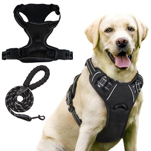 Arnés para Perro Grande Ajustable, Reflectante, Resistente, de Alta Calidad, con Logotipo Personalizado del Fabricante, para Entrenamiento Táctico, con Pañuelo - Product Image 1