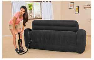 Sofá <span class=keywords><strong>Cama</strong></span> Inflable de PVC <span class=keywords><strong>Intex</strong></span> 66652 para el Hogar, Sofá <span class=keywords><strong>Cama</strong></span> Doble Inflable Plegable 2 en 1 - Product Image 3