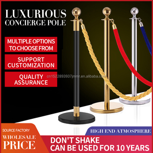 Cực nhiệm vụ nặng nề dễ dàng để lắp ráp hoàn hảo cho các sự kiện & bên bạc và stanchions thảm đỏ dây thừng - Product Image 5