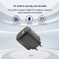 20W PD Chargeur Rapide Type C USB-C PD Adaptateur Usb Chargeur Mural 20W PD Ensemble avec Câble pour iPhone 11 Pro Max