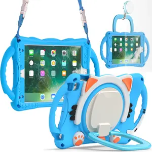Universal Silicone Kids Cute Tablet Case Back Cover For Apple IPad Mini 5 4 3 2 1 Stand Case