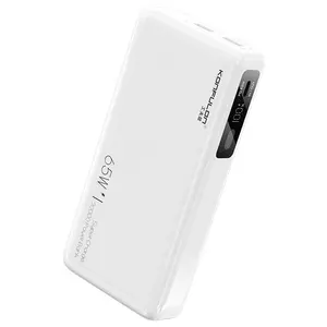 Konfulon Trending Products 2024 New Arrivals Power Bank 20000mah USB C Output PD65W QC22.5W Fast Charging Power Banks For Laptop