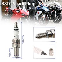 Bougie d'allumage haute performance 10 mm 98059-5881 98059-4854 B8TC RG94C B8RTC pour moto Suzuki Yamaha Honda Kawasaki Champion