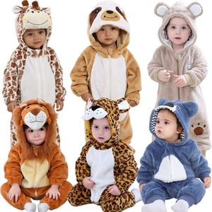 TONWHAR Grenouillère Animal pour enfants Grenouillère de dessin animé pour 5 ans Tenue de Noël pour enfants Habit de neige - Product Image 2