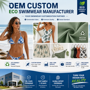 Ensemble de bikini pour femmes à imprimé floral tendance, bretelles ajustables, en Econyl de haute qualité, maillot de bain de plage, vente en gros - Product Image 5