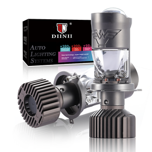 Đèn pha LED DiiNii <span class=keywords><strong>Bi</strong></span> LED Projector <span class=keywords><strong>H4</strong></span>, phụ kiện đèn xe hơi, hệ thống đèn xe máy, bóng đèn pha cho ô tô - Product Image 1