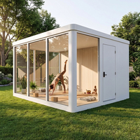 Maison de jardin en aluminium haut de gamme Vestael pour projets de villas et de jardins de luxe