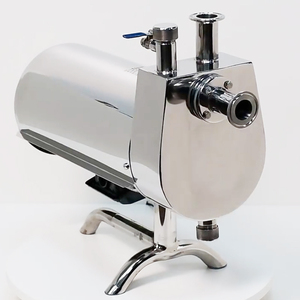 ปั๊ม1HP แบบเดี่ยวสุขาภิบาลเกรดอาหารปั๊มแบบ CIP รองพื้นด้วยตนเอง - Product Image 2