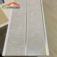 Hojas de techo de PVC falso diseño plástico impermeable para Baño