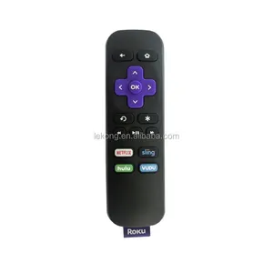 Yedek RC108 uzaktan kumanda Ruku LT HD XD XDS N1 1 2 3 ekspres ekspres + özel düğmeler netflix Sling Hulu Vudu