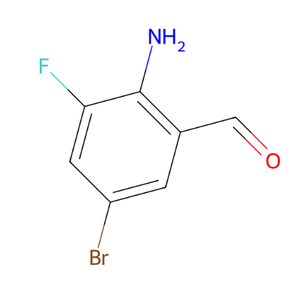 2-Amino-5-bromo-3-fluorobenzaldehído CAS906811-51-6, Polvo con 98% de Pureza, Material de Síntesis, Intermedios - Product Image 1