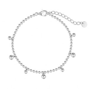 Dylam Fashion - Joyería Fina para Mujer, Pulseras de Plata 925 con Cuentas y Colgante de Círculos Múltiples para Uso Diario y Vestir - Product Image 1