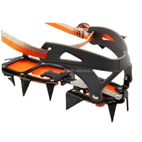 Marque acier anti-dérapant 10 dents glace neige escalade chaussure Spike Grip chaîne Crampon taquet marche taquet glace pince anti-dérapant Spike