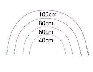 Lot de 12 crochets colorés polis à la main, crochets détachables pour le tricot, vente en gros - Product Image 4