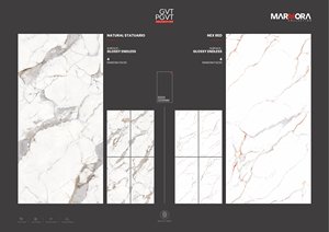 กระเบื้องปูพื้นพอร์ซเลนมันวาวไม่มีที่สิ้นสุด600x1200 | 24x48กระเบื้องผนังรูปแบบขนาดใหญ่พรีเมี่ยม | คอลเลกชันส่งออกที่ทันสมัย - Product Image 4