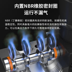 Válvula Neumática Manual de Palanca de Tres Vías y Dos Posiciones 3H210-08 3H310-10 3H410-15 Válvulas de Control - Product Image 5