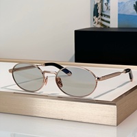 MAYB THE BOULEVARD I 54-19-140 Lunettes de soleil de haute qualité pour hommes et femmes, lunettes de soleil de créateur, style punk classique, luxe, titane, UV400