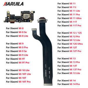 Carte de Port de charge pour Xiaomi Mi 14 13T 13 <span class=keywords><strong>12T</strong></span> 12S 12 11T 11i 11 Ultra 10T 10 9T 9 <span class=keywords><strong>Pro</strong></span> 8 SE Lite Câbles flexibles pour téléphone portable - Product Image 2