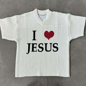 Camiseta personalizada con cuello en V de primera calidad para mujer, Camiseta de punto de alta calidad de estilo informal holgado para verano con estampado de logotipo personalizado - Product Image 3