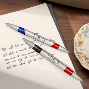 Manufacturers Custom Cheap Plastic Ballpoint <b>Pen</b> Double Head Writing Red Blue <b>Pen</b> <b>Refill</b> Can Be Customized LOGO - Product Image 6