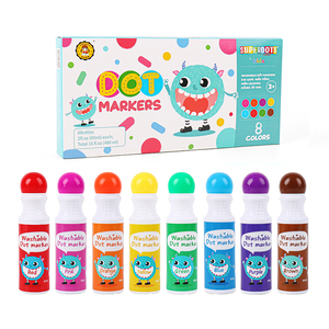 Set Regalo di Pennarelli a 8 <span class=keywords><strong>Colori</strong></span> a Tema <span class=keywords><strong>Mostro</strong></span>, Penne Lavabili con Scatola a Tema per Compleanni di Bambini, Regali per Feste e Festività - Product Image 2