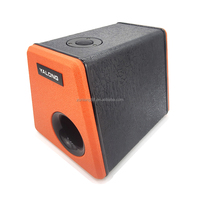 Caisson de basses de voiture à bobine unique de 8 pouces avec Tweeter porté Haut-parleurs de son actif de voiture amplifiés de 800W Max Utilisation audio de la boîte intégrée