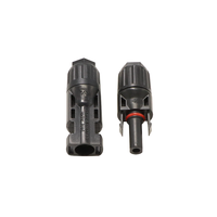 IP67 étanche 2.5mm2 4mm2 6mm2 connecteur de câble solaire 1000V 30A adaptateur de fil solaire mâle/femelle pour système PV