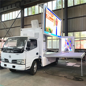 Buen <span class=keywords><strong>Precio</strong></span>, Camión con Pantalla LED Digital P6 de 6 Ruedas DFAC, Plataforma Móvil para Publicidad, en Venta en Guinea-Bissau - Product Image 1