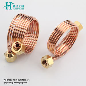 ท่อทองแดงสำหรับทำความเย็น ท่อทองแดงแบบขดพร้อมน็อต ท่อทองแดงแคปิลลารีสำหรับแลกเปลี่ยนความร้อน - Product Image 3