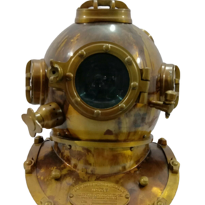 Nouveau casque de plongée sous-Marine snorkeling, accessoire Antique en laiton, décor pour bureau, Table et vitrine, - Product Image 1