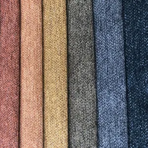 Grosir poliester 90% kualitas tinggi kain beludru Sofa Super lembut untuk dijual