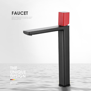 Robinet de salle de bain à poignée unique Gong Tuo 888 avec cartouche céramique, eau chaude et froide, en laiton - Product Image 4